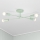 Aufbau-Kronleuchter CAMBRIDGE 4xE27/15W/230V grün