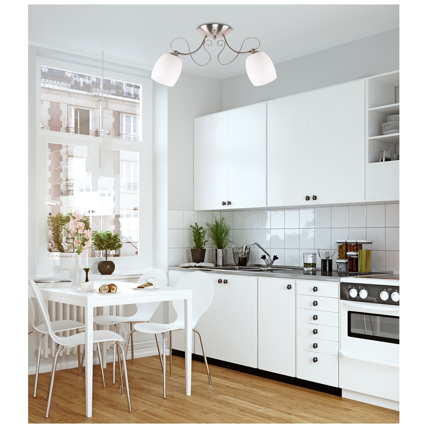 Aufbaukronleuchter AMBA 2xE27/40W/230V