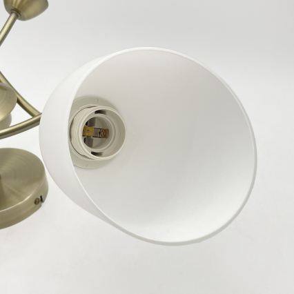 Aufbauleuchte DONNA 3xE27/60W/230V Patina