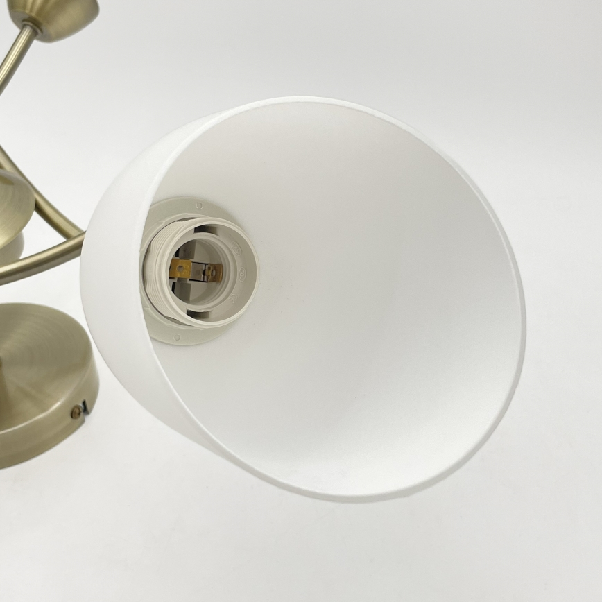 Aufbauleuchte DONNA 3xE27/60W/230V Patina