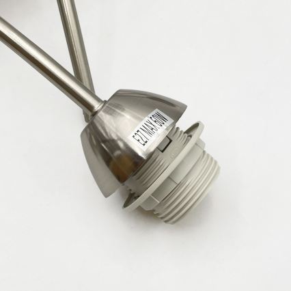 Aufbauleuchte DONNA 5xE27/60W/230V Nickel