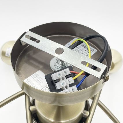 Aufbauleuchte DONNA 5xE27/60W/230V Patina