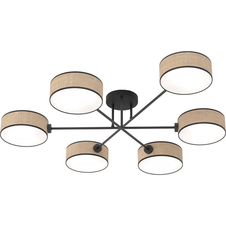 Aufbauleuchte MAGA 6xE14/10W/230V, beige