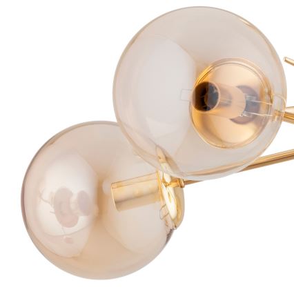 Aufbauleuchte PRIMERY 5xE14/10W/230V golden