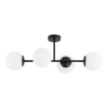 Aufgesetzte Deckenleuchte GLORENA 4xE14/10W/230V schwarz