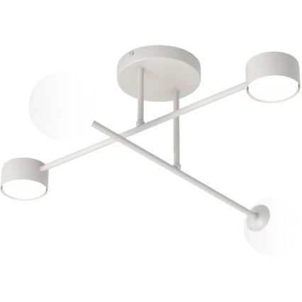 Aufgesetzte Deckenleuchte HOLON 2xG9/8W/230V + 2xGX53/12W, grau