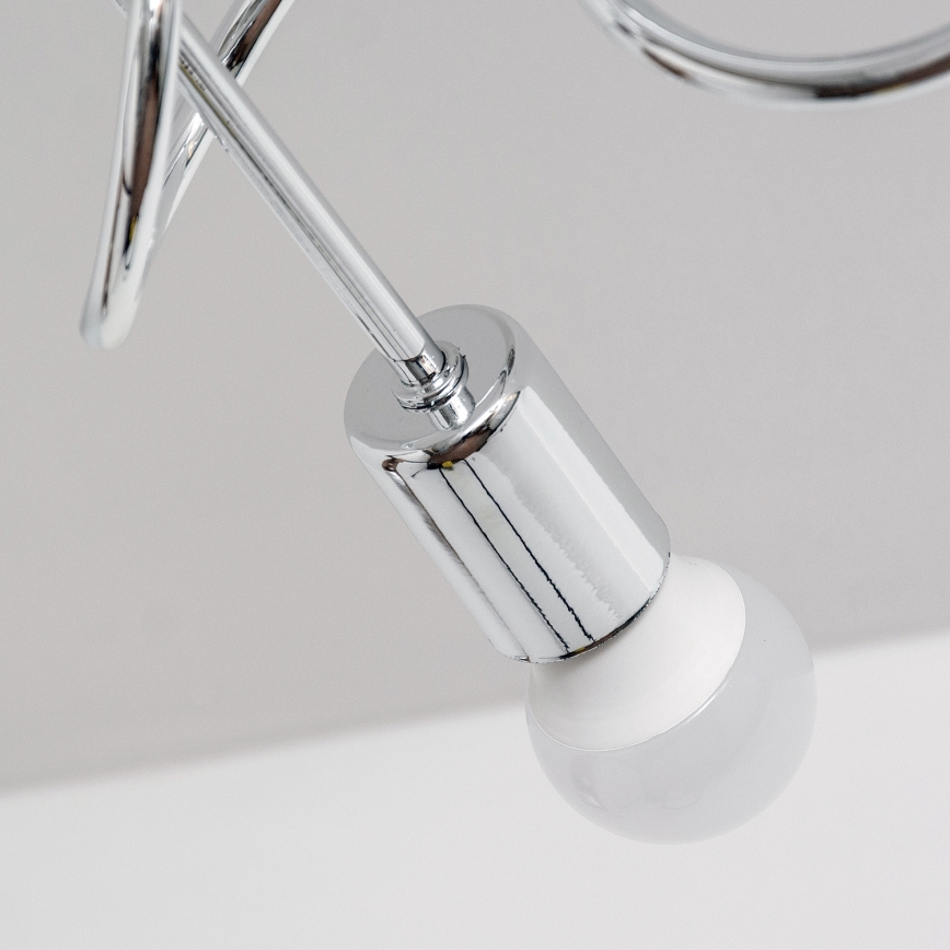 Aufgesetzte Deckenleuchte OXFORD 3xE27/15W/230V, glänzender Chrom