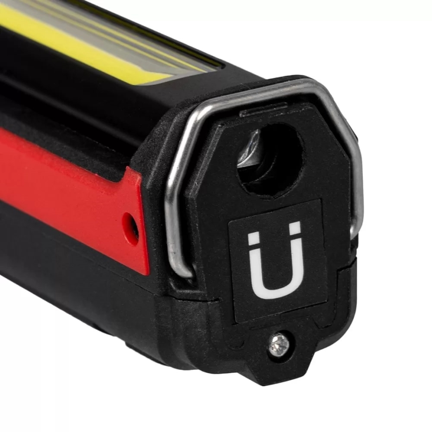 Aufladbare LED-Arbeitshandleuchte LED/5W/5V IPX2 360 glänzend 2000 mAh