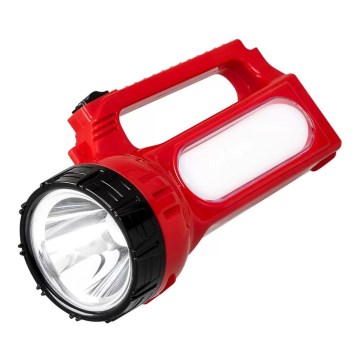Aufladbare LED-Solar-Taschenlampe LED/7W/230V 400 glänzend 3200 mAh