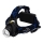 Aufladbare LED-Stirnlampe LED/6W/7,4V 2x2800 mAh IP44 schwarz/blau
