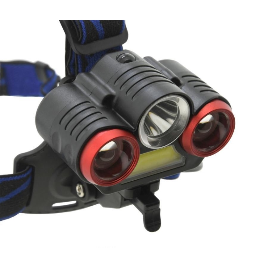 Aufladbare LED-Stirnlampe LED/USB 670lm 3000 mAh