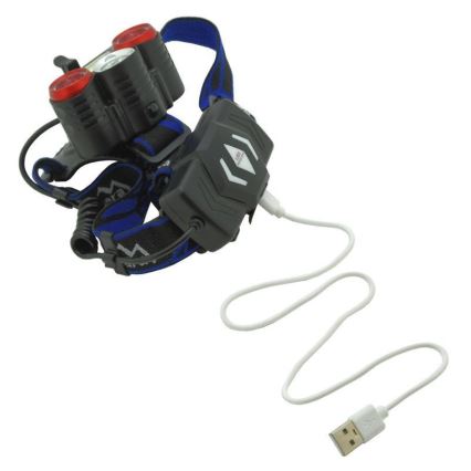 Aufladbare LED-Stirnlampe LED/USB 670lm 3000 mAh