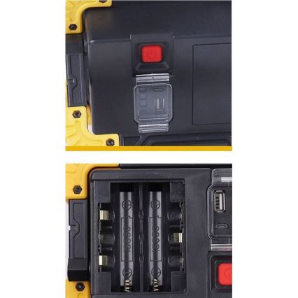 Aufladbarer LED-Strahler LED/10W/4000 mAh 3xAA