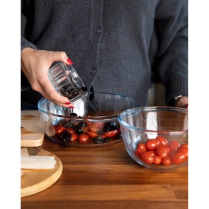 Auflaufform mit Deckel PYREX 1,3 l