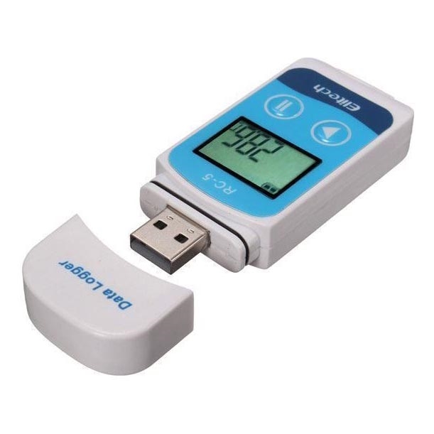 Aufzeichnungsthermometer USB/1xCR2032 IP67