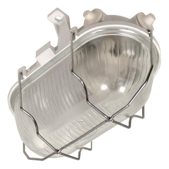 Außen-Deckenleuchte RADUS 1xE27/60W/230V IP54 weiß