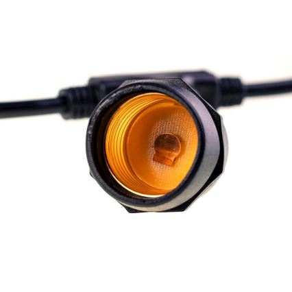 Außen-Dekorationskette GIRLANDA 10 m 10xE27/10W/230V IP44