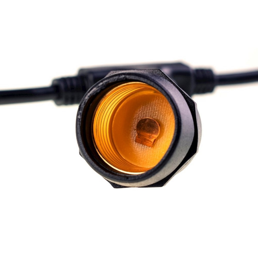 Außen-Dekorationskette GIRLANDA 10 m 10xE27/10W/230V IP44