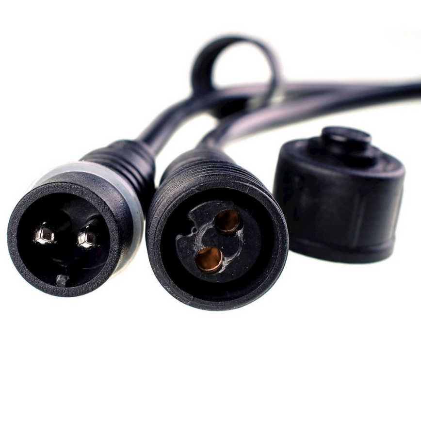 Außen-Dekorationskette GIRLANDA 10 m 10xE27/10W/230V IP44