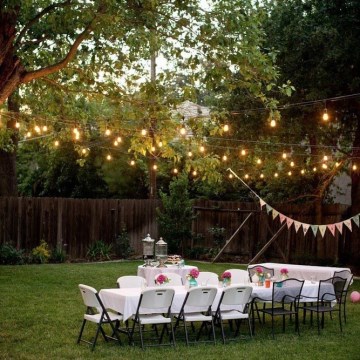 Außen-Dekorationskette GIRLANDA 10 m 10xE27/10W/230V IP44