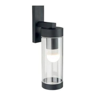 Außen-Wandleuchte 1xE27/60W/230V IP44 schwarz