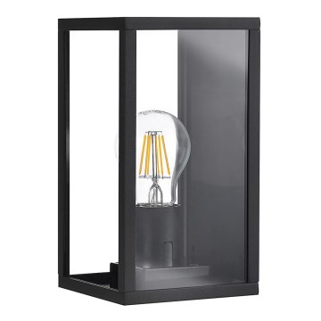 Außenbeleuchtung MALMO 1xE27/15W/230V schwarz