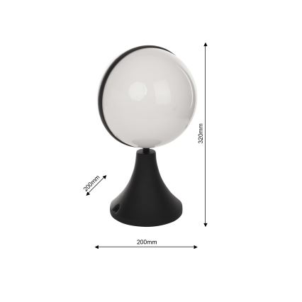 Außenlampe CIRCULO 1xE27/40W/230V IP44