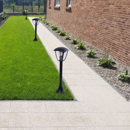 Außenlampe FOX 1xE27/40W/230V IP44 schwarz