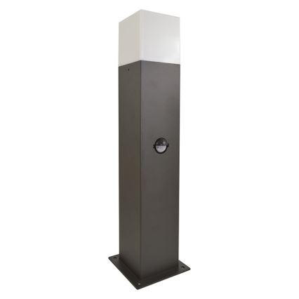 Außenleuchte mit Sensor NEW YORK 1xE27/12W/230V IP44 44 cm Anthrazit