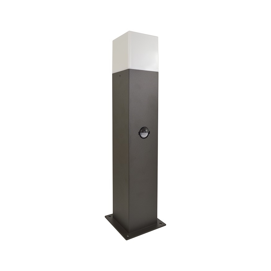 Außenleuchte mit Sensor NEW YORK 1xE27/12W/230V IP44 44 cm Anthrazit