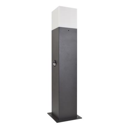 Außenleuchte mit Sensor NEW YORK 1xE27/12W/230V IP44 44 cm Anthrazit
