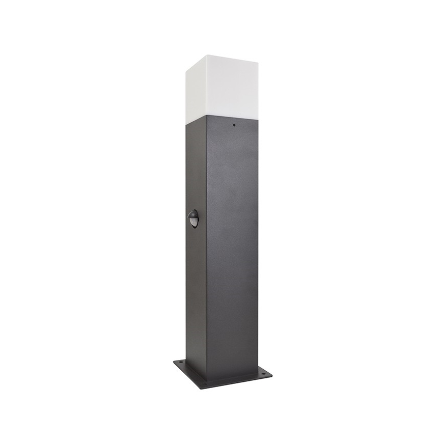 Außenleuchte mit Sensor NEW YORK 1xE27/12W/230V IP44 44 cm Anthrazit