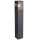 Außenleuchte 1xE27/40W/230V IP44 50 cm schwarz/rauchglas