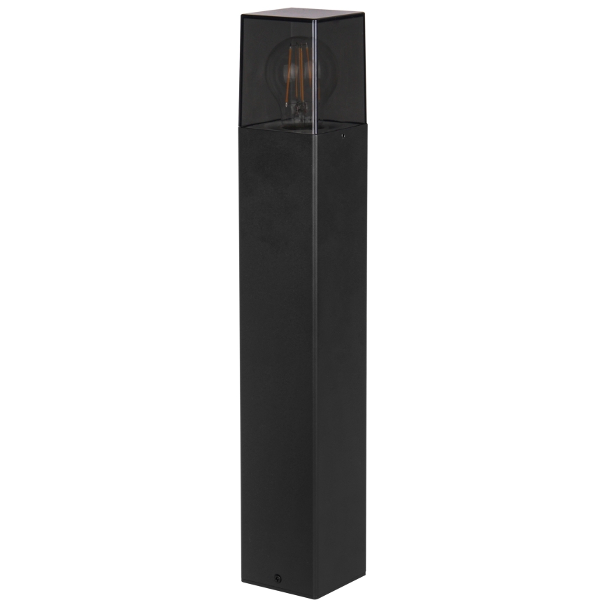 Außenleuchte 1xE27/40W/230V IP44 50 cm schwarz/rauchglas