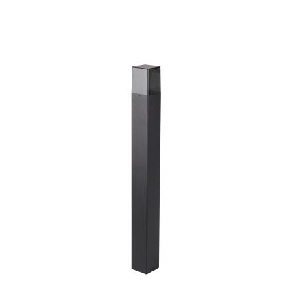 Außenleuchte 1xE27/40W/230V IP44 80 cm schwarz/rauchfarben