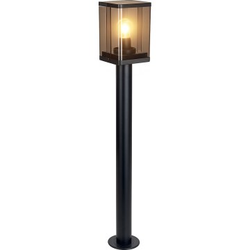 Außenleuchte 1xE27/60W/230V IP44 schwarz/rauchbraun