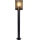Außenleuchte 1xE27/60W/230V IP44 schwarz/rauchbraun