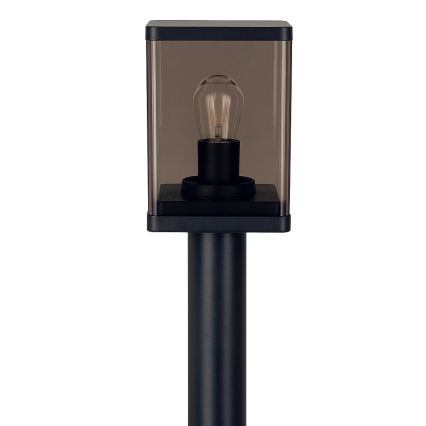 Außenleuchte 1xE27/60W/230V IP44 schwarz/rauchbraun
