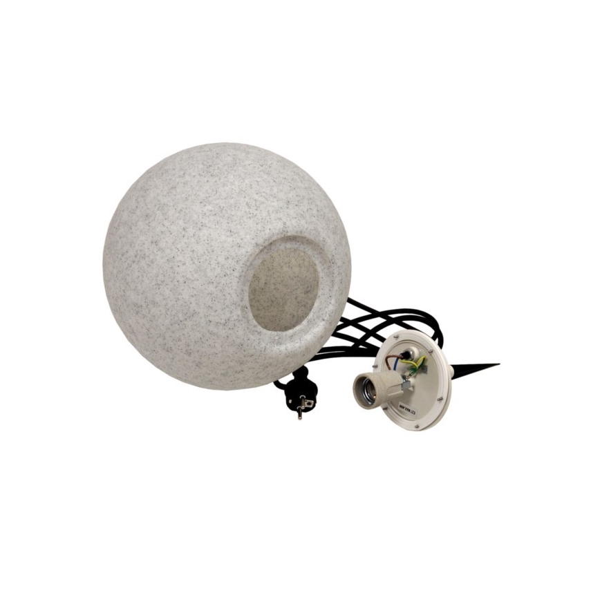 Außenleuchte 1xE27/60W/230V IP44 Ø 30 cm