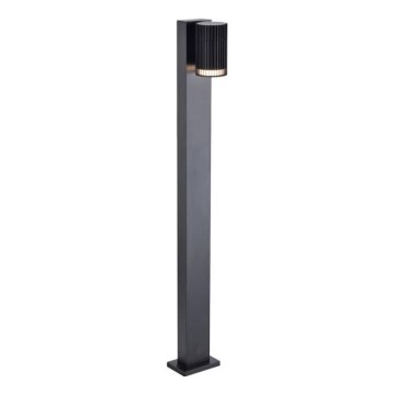 Außenleuchte 1xGU10/10W/230V IP44 50 cm schwarz