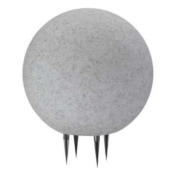 Außenleuchte ARGENTO 1xE27/15W/230V d 30 cm IP65 grau