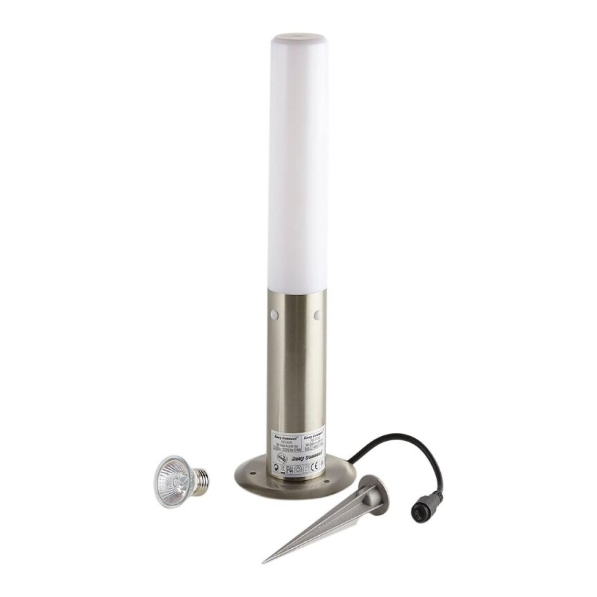 Außenleuchte EASY CONNECT 1xE27/20W/230V IP44 Edelstahl