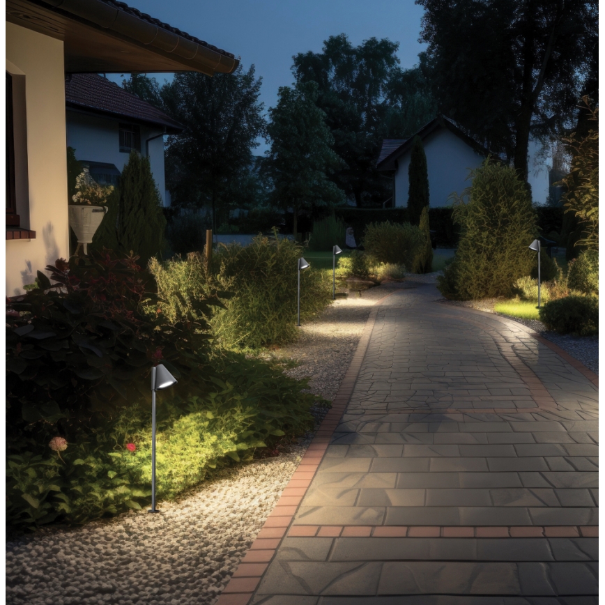 Außenleuchte GILBERT 1x GU10/20W/230V IP65 Anthrazit