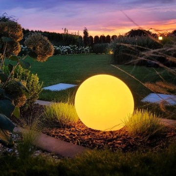 Außenleuchte GLOBO 1xE27/60W/230V d 40 cm IP44