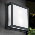 Außenleuchte HENRY 2xE27/15W/230V 26x26 cm IP44 anthrazit