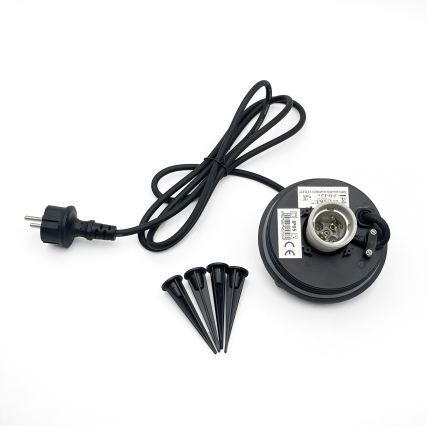 Außenleuchte LUMISTONE 1xE27/15W/230V IP65 Ø 38 cm