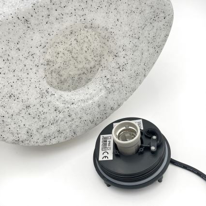 Außenleuchte LUMISTONE 1xE27/15W/230V IP65 Ø 38 cm