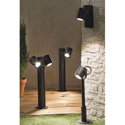 Außenleuchte PINO 2xGU10/10W/230V IP44 44 cm