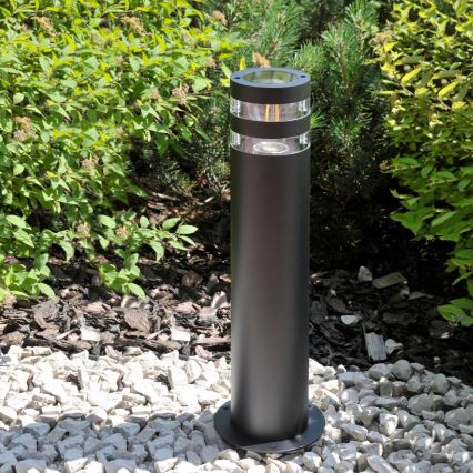 Außenleuchte RINO 1xE27/12W/230V IP54 44 cm schwarz