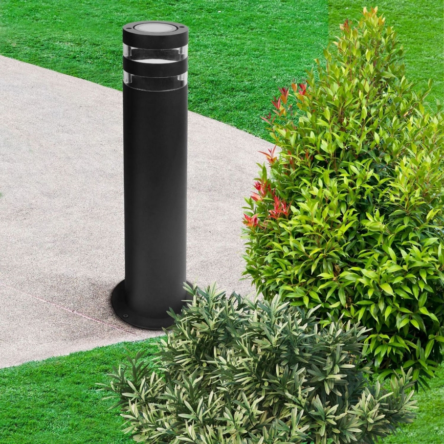 Außenleuchte RINO 1xE27/12W/230V IP54 44 cm schwarz